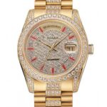 Super Clone Rolex Day-Date Gold Dial 1453960 37 mm