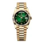 Super Clone Rolex Day-Date Green Ombré Dial 128238-0118 36 mm