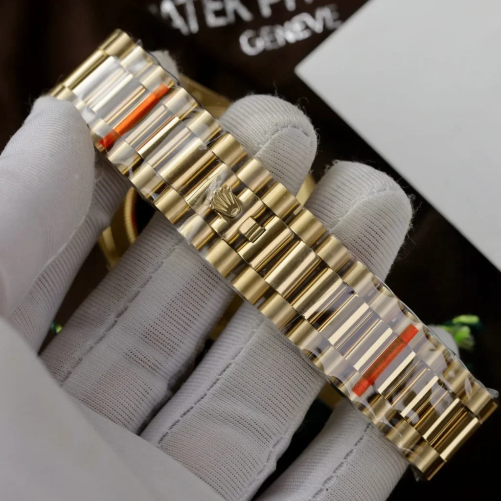 Super Clone Rolex Day-Date Green Ombré Dial 128238-0118 36 mm — view 11