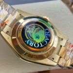Super Clone Rolex Day-Date Green Ombré Dial 128398tbr-0028 36 mm — clasp and links
