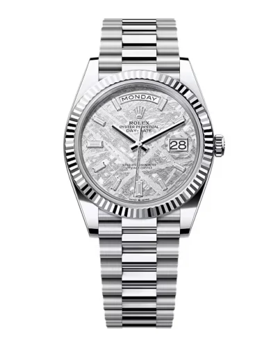 Super Clone Rolex Day-Date Meteorite Diamond Dial 228236-0011 40 mm