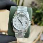 Super Clone Rolex Day-Date Meteorite Diamond Dial 228236-0011 40 mm — bracelet detail