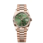 Super Clone Rolex Day-Date Olive Dial 128235 36 mm