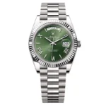 Super Clone Rolex Day-Date Olive Green Dial 228239-0033 40 mm