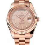 Super Clone Rolex Day-Date Rose-Gold Dial REP016823 40 mm