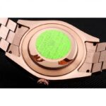 Super Clone Rolex Day-Date Rose-Gold Dial REP016823 40 mm — movement / caseback view