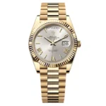 Super Clone Rolex Day-Date Silver Dial 228238-0002 40 mm