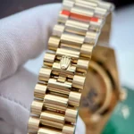 Super Clone Rolex Day-Date Silver Dial 228238-0002 40 mm — side profile