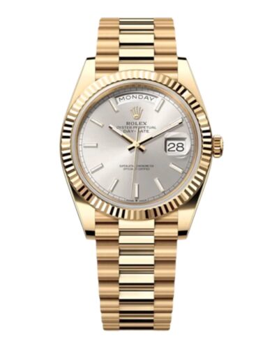 Super Clone Rolex Day-Date Silver Dial 228238 40 mm – Swiss SuperClone