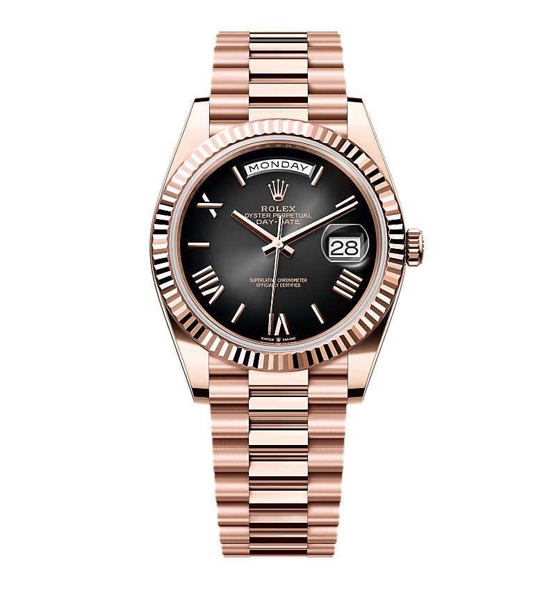 Super Clone Rolex Day-Date Slate Ombré Dial 228235-0055 40 mm