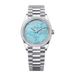 Super Clone Rolex Day-Date Turquoise Dial 128396TBR 36 mm – Swiss SuperClone