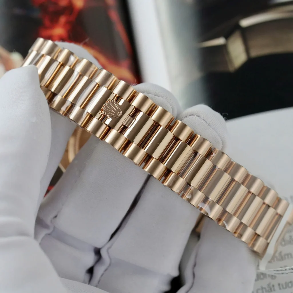 Super Clone Rolex Day-Date Turquoise Diamond Dial 128238-0071 36 mm — view 9