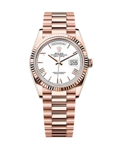 Super Clone Rolex Day-Date White Dial 128235-0070 36 mm