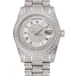 Super Clone Rolex Day-Date White Dial 1453950 37 mm