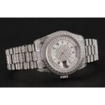 Super Clone Rolex Day-Date White Dial 1453950 37 mm — bracelet detail