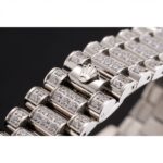 Super Clone Rolex Day-Date White Dial 1453950 37 mm — side profile