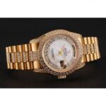Super Clone Rolex Day-Date White Dial 1453958 37 mm — bracelet detail
