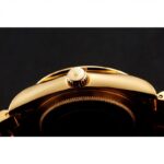 Super Clone Rolex Day-Date White Dial 1453958 37 mm — movement / caseback view