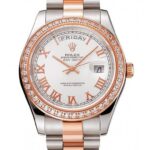 Super Clone Rolex Day-Date White Dial 1454108 40 mm