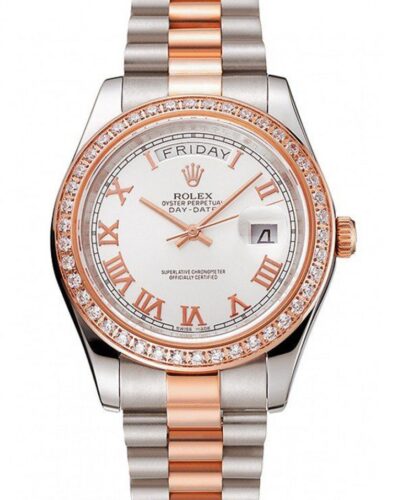 Super Clone Rolex Day-Date White Dial 1454108 40 mm – Swiss SuperClone