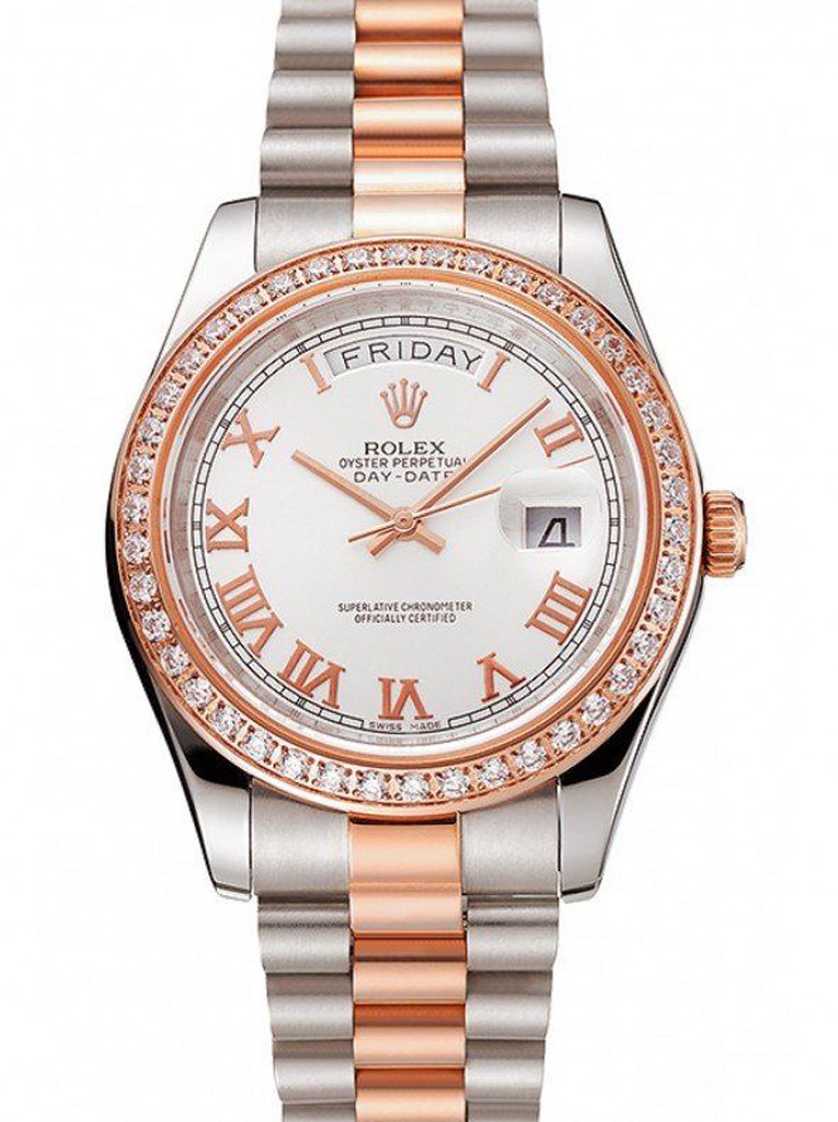 Super Clone Rolex Day-Date White Dial 1454108 40 mm