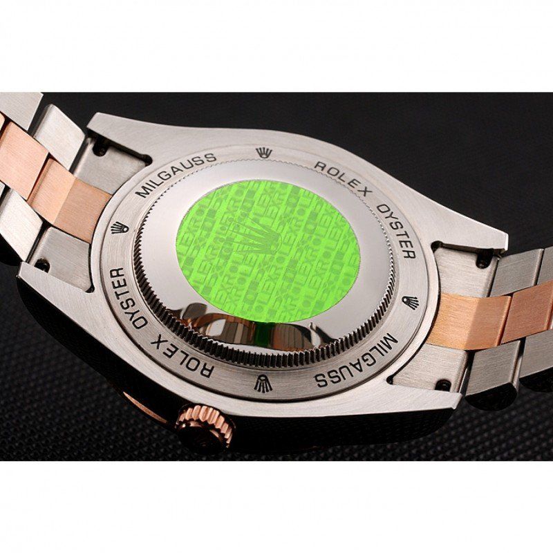 Super Clone Rolex Day-Date White Dial 1454108 40 mm — movement / caseback view
