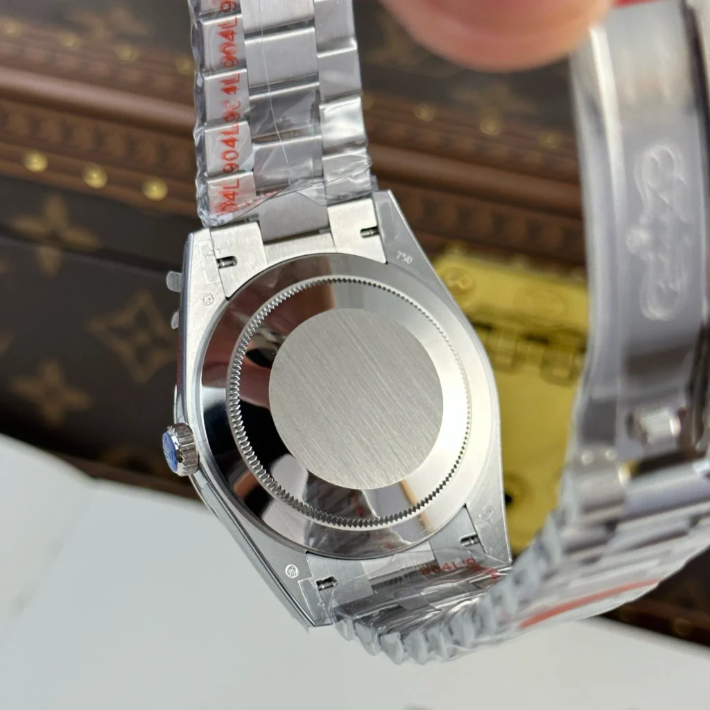 Super Clone Rolex Day-Date White Dial 128239-0059 36 mm — bracelet detail