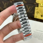 Super Clone Rolex Day-Date White Dial 128239-0059 36 mm — side profile