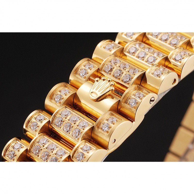 Super Clone Rolex Day-Date White Dial REP016822 36 mm — clasp and links