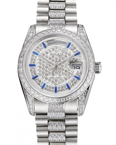 Super Clone Rolex Day-Date White Dial REP016824 36 mm – Swiss SuperClone