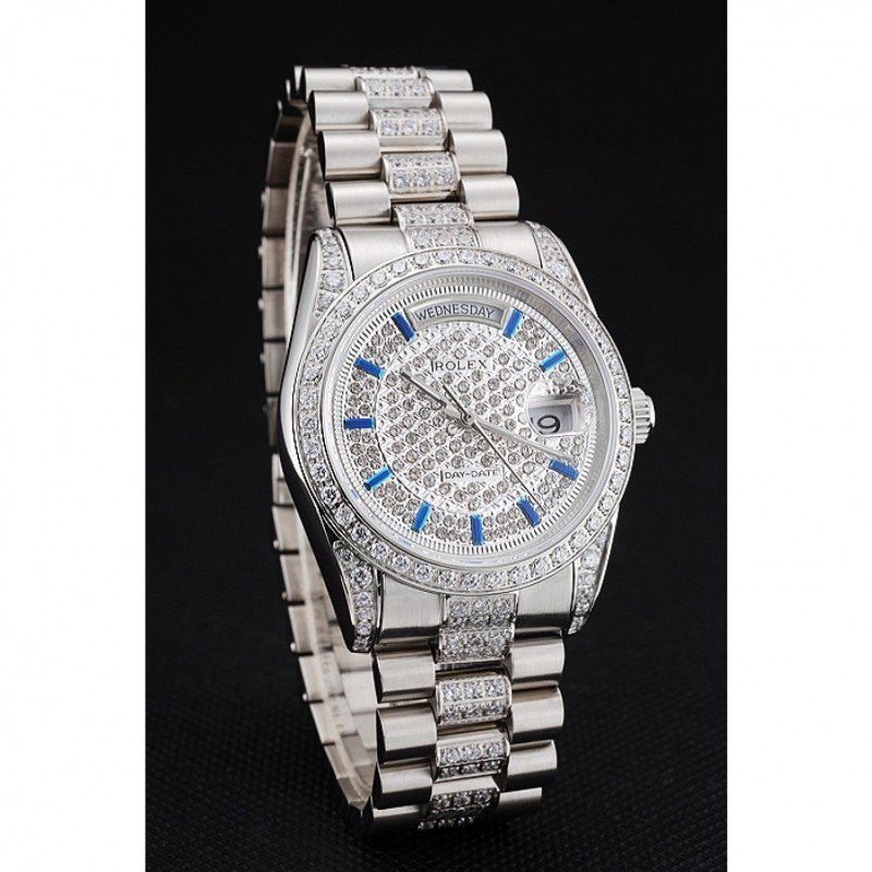 Super Clone Rolex Day-Date White Dial REP016824 36 mm — case and bezel