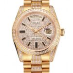 Super Clone Rolex Day-Date White Dial REP016825 36 mm