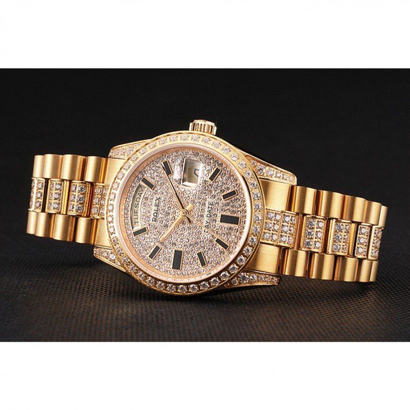 Super Clone Rolex Day-Date White Dial REP016825 36 mm — bracelet detail