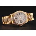 Super Clone Rolex Day-Date White Dial REP016825 36 mm — side profile