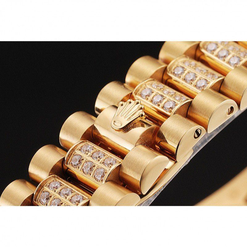 Super Clone Rolex Day-Date White Dial REP016825 36 mm — clasp and links