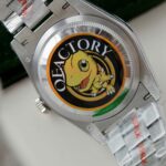 Super Clone Rolex Day-Date White Mother-of-Pearl Diamond Dial 128236-0021 36 mm — view 9