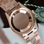 Super Clone Rolex Day-Date White Mother-of-Pearl Diamond Dial 128345rbr-0077 36 mm — bracelet detail