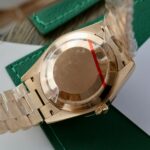 Super Clone Rolex Day-Date White Mother-of-Pearl Diamond Dial 128395tbr-0026 36 mm — case and bezel