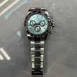 Super Clone Rolex Daytona 126506 “Platona” Open Caseback — dial close-up
