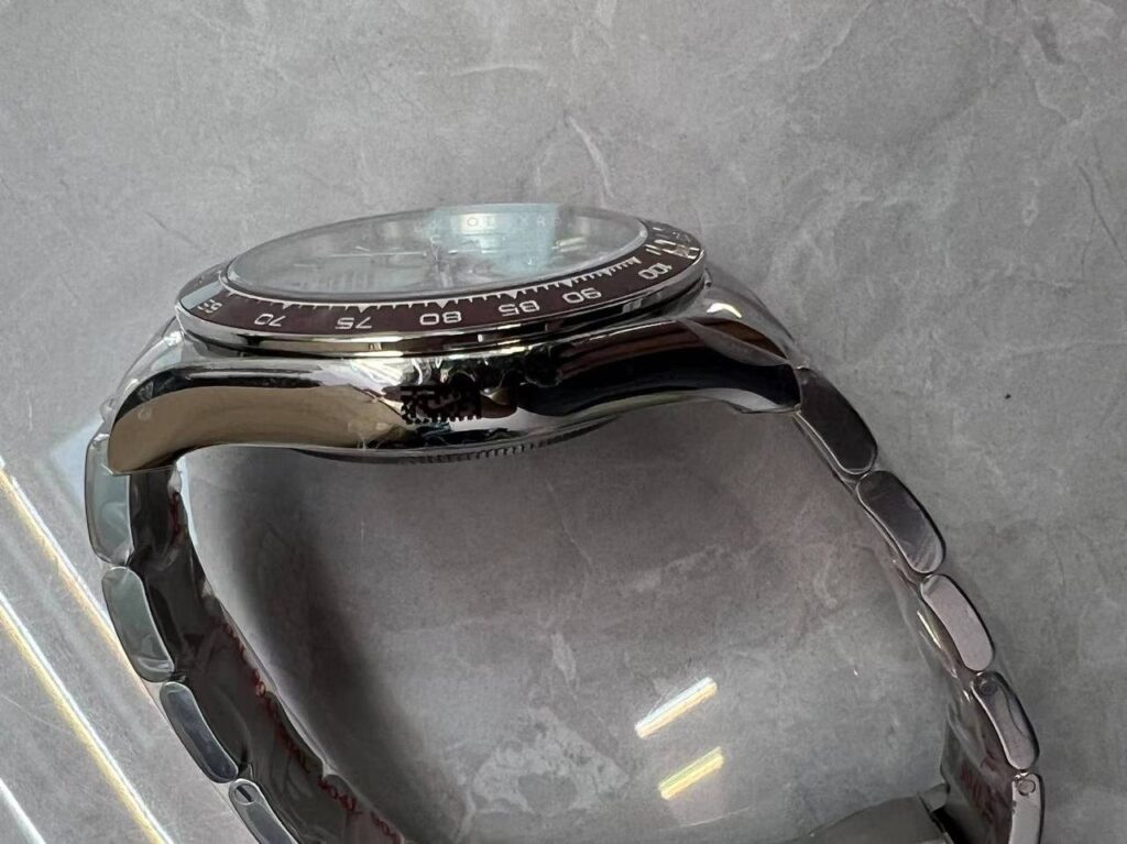 Super Clone Rolex Daytona 126506 “Platona” Open Caseback — case and bezel