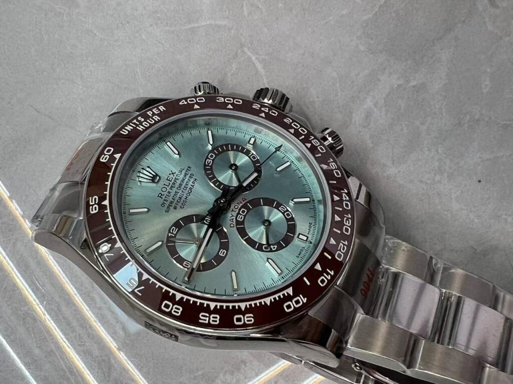Super Clone Rolex Daytona 126506 “Platona” Open Caseback — bracelet detail