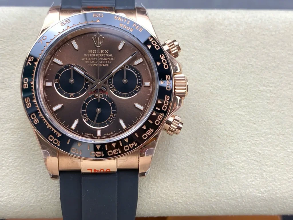 Super Clone Rolex Daytona 126515LN Bright Chocolate Dial — bracelet detail