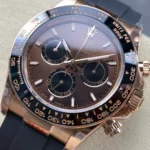 Super Clone Rolex Daytona 126515LN Bright Chocolate Dial — side profile