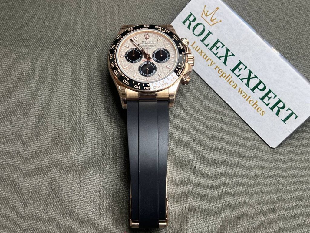 Super Clone Rolex Daytona 126515LN Meteorite Dial — side profile