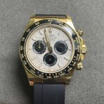 Super Clone Rolex Daytona 126518LN Meteorite Dial — dial close-up