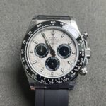 Super Clone Rolex Daytona 126519LN Meteorite Dial — dial close-up