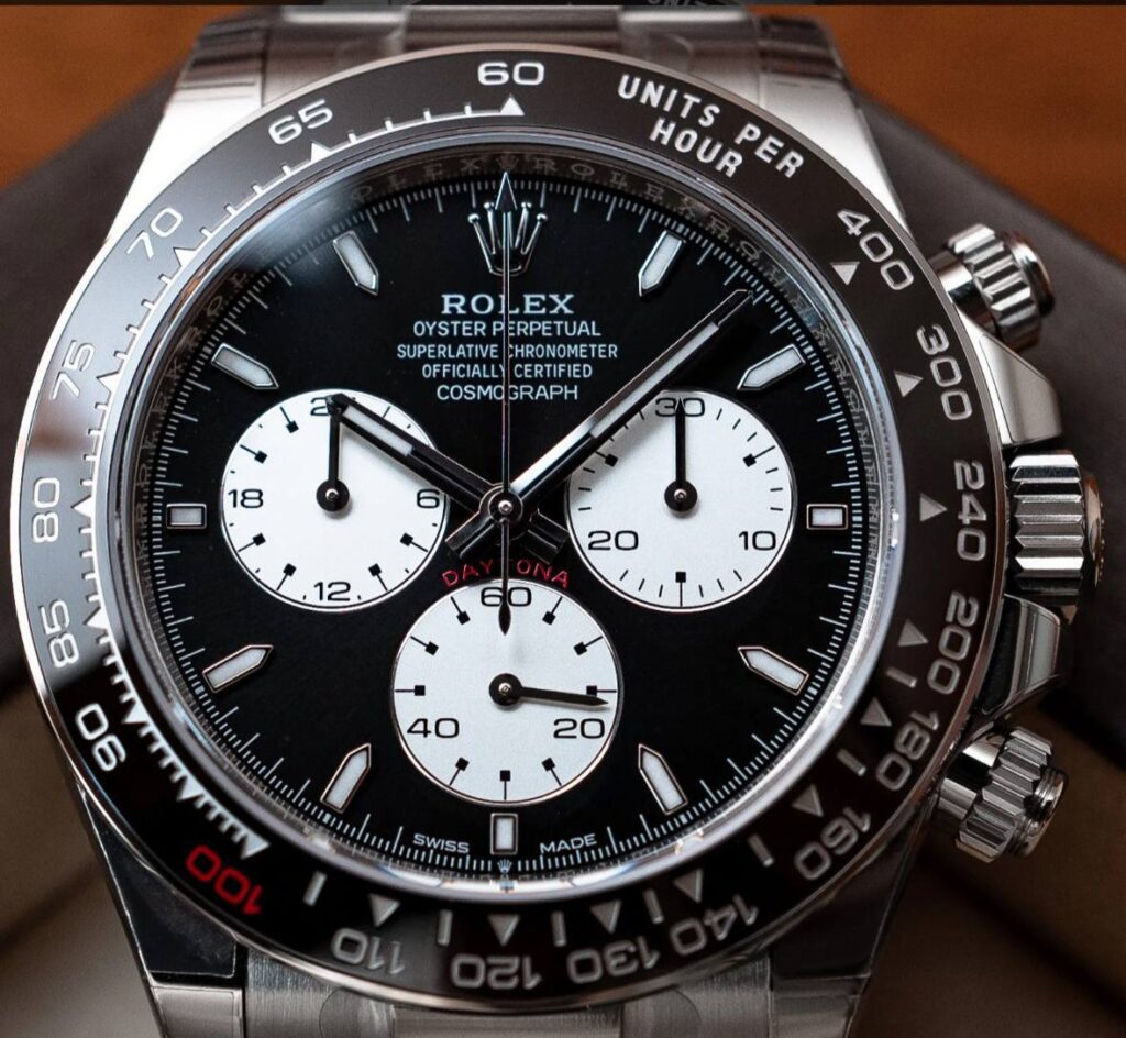 Super Clone Rolex Daytona 126529LN “Le Mans” 100 years anniversary — side profile