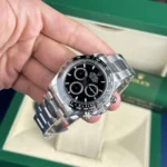 Super Clone Rolex Daytona Black Dial 126500LN “Godzilla” — bracelet detail