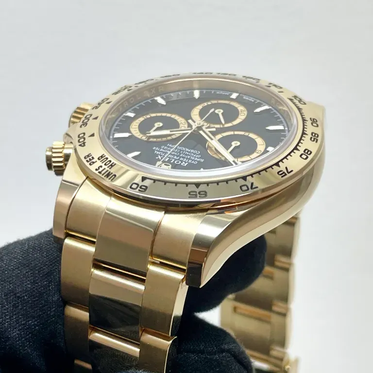 Super Clone Rolex Daytona Black Dial 126508 — side profile