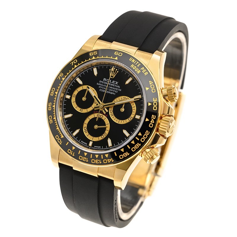 Super Clone Rolex Daytona Black Dial 126518LN — case and bezel